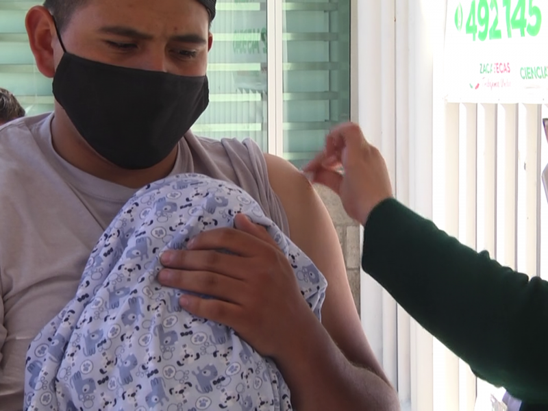 35.43 % de la población Zacatecana ha sido vacunada