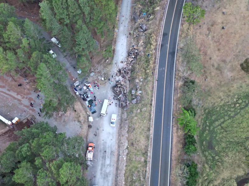 39 migrantes muertos por accidente carretero en Panamá