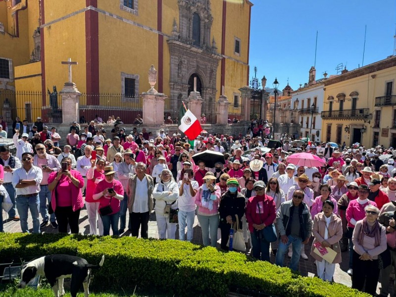 39 mil Guanajuatenses, marcharon en defensa de la democracia