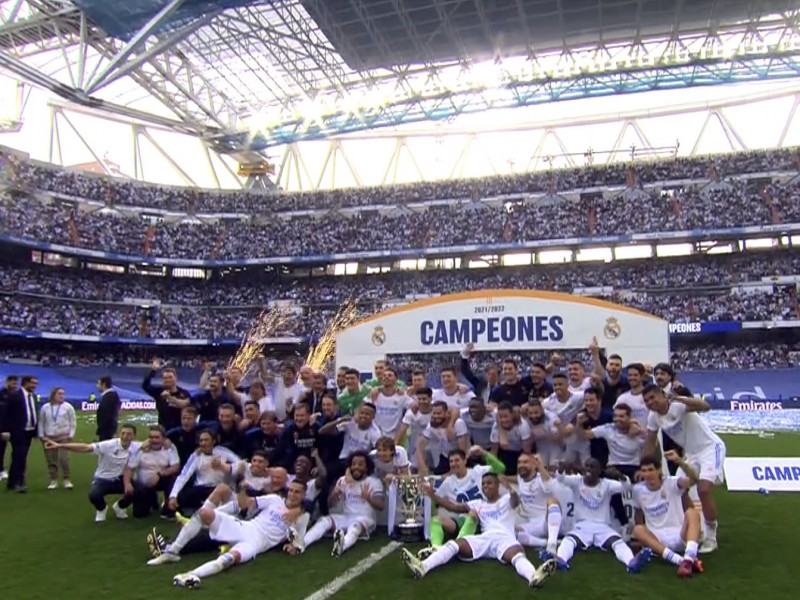 4-0 del Real Madrid al Espanyol y título asegurado