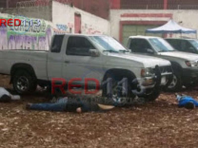 4 muertos y un herido en tianguis Uruapan