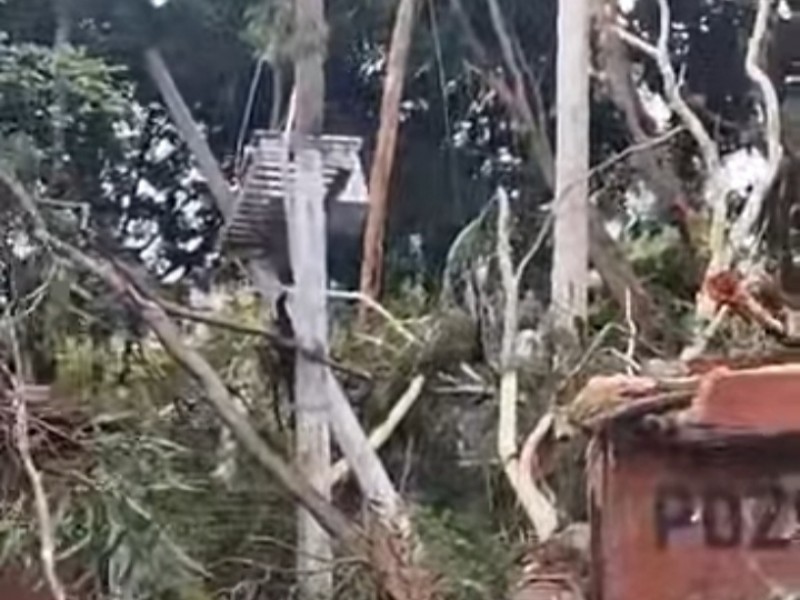 4 pozos de agua tuvieron afectaciones por tormenta del sábado