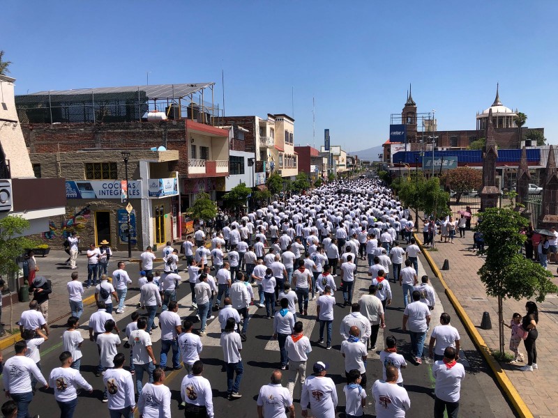 40 mil hombres participan en la Procesión del silencio