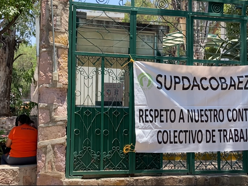 40 planteles del COBAEZ siguen en paro