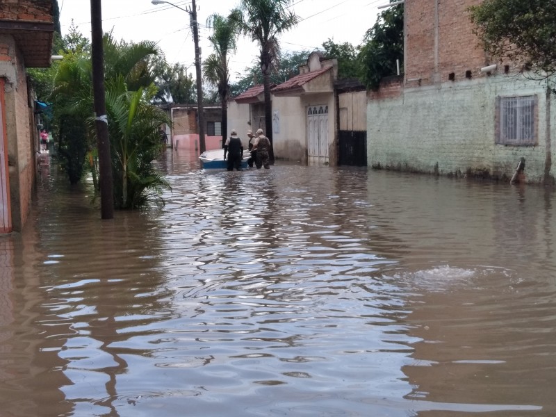 400 casas afectadas por inundaciones en Tlaquepaque