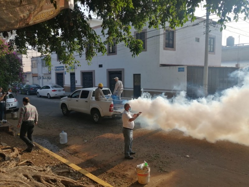 418 colonias intervenidas para saneamiento por Dengue