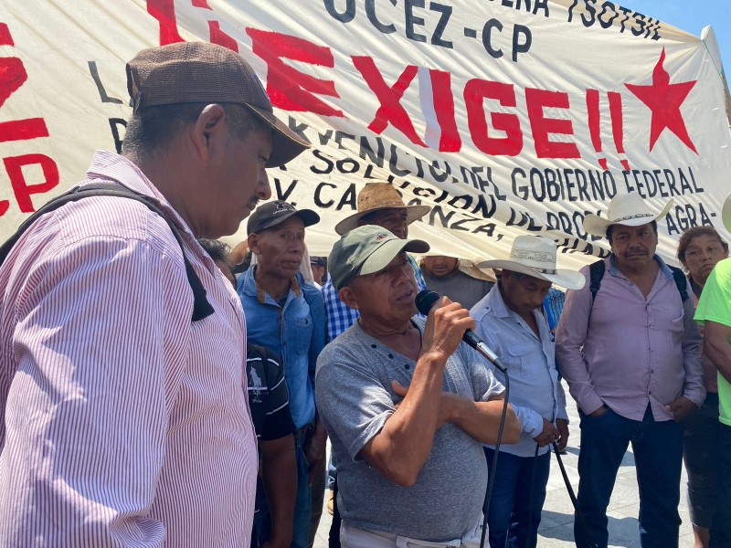 48 horas de protestas cumplen pobladores de Venustiano Carranza
