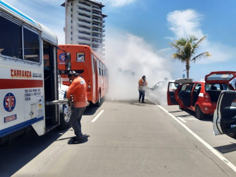 48 mil unidades de transporte público desinfectadas: SSP