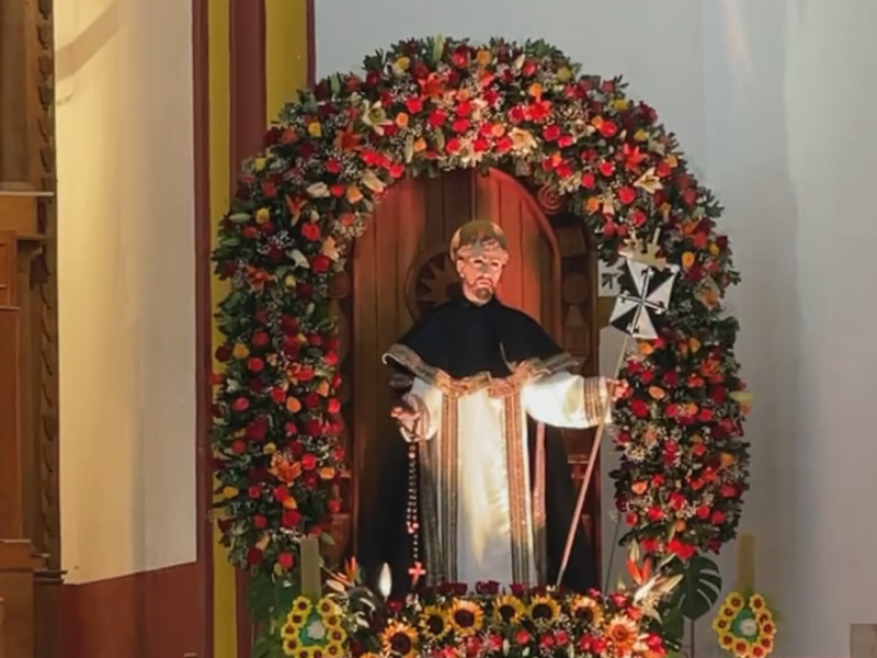 480 años siendo patrón de Tehuantepec Santo Domingo de Guzmán
