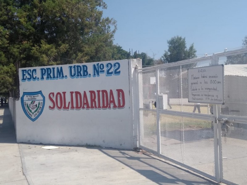 Destinarán 4millones para barda perimetral en Escuela Solidaridad