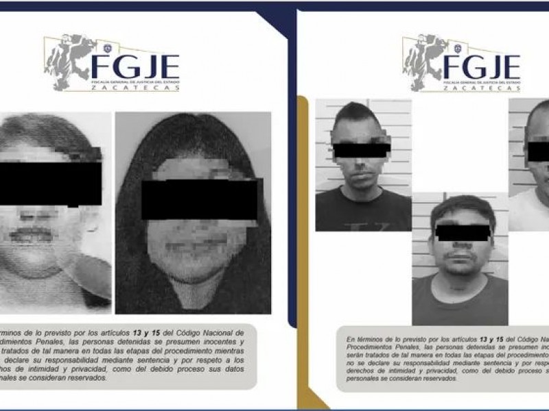 5 detenidos en el caso de jóvenes de Nieves