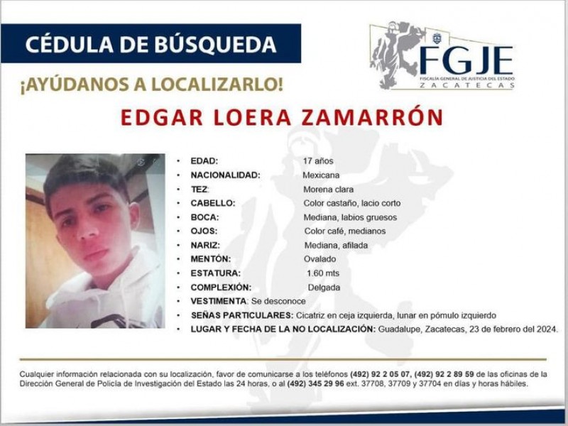 5 homicidios y búsqueda de personas desaparecidas en Zacatecas