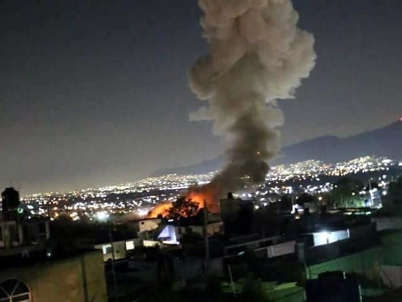 5 muertos por explosión en Tultepec