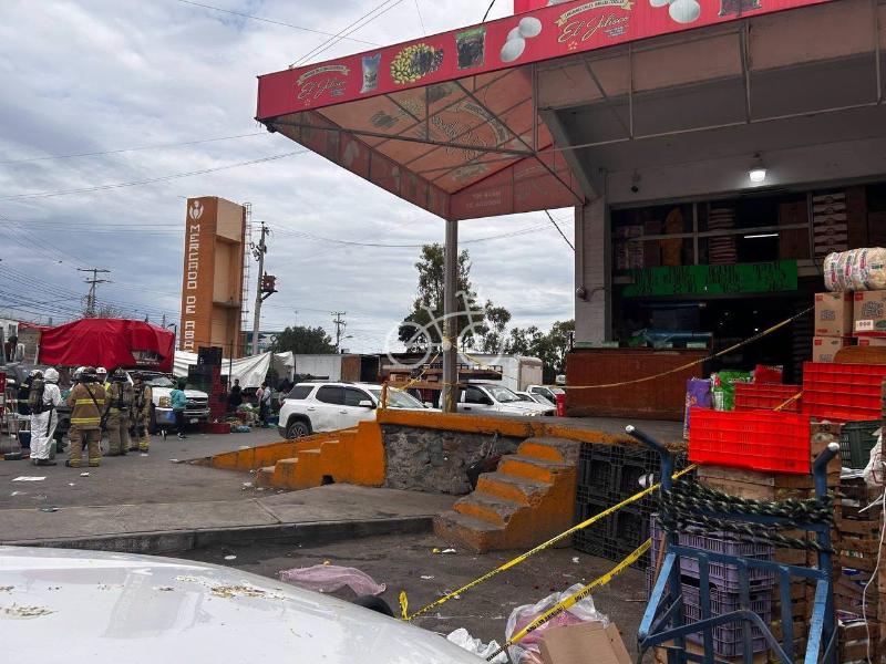 5 personas intoxicadas por polvo para fumigar en mercado de abastos