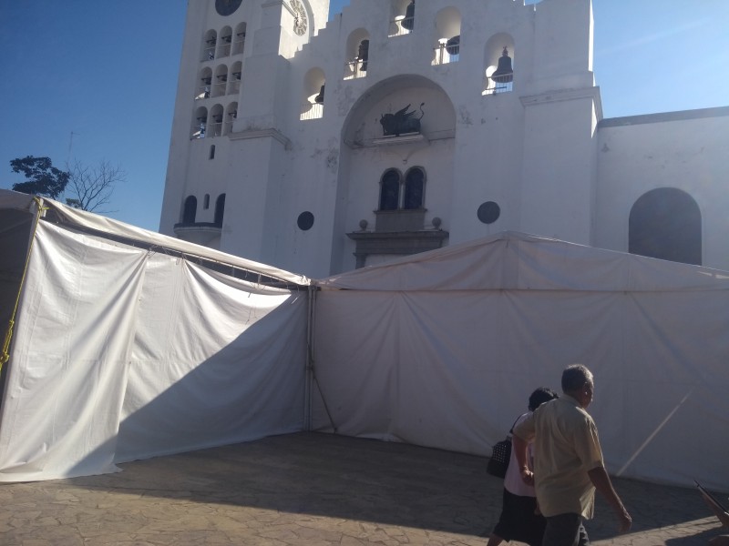 50% avance de restauración de catedral San Marcos