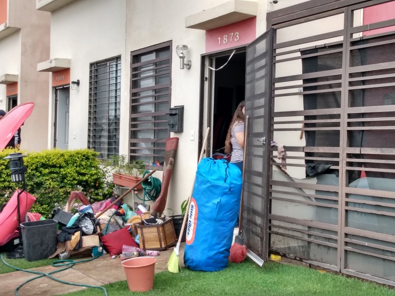 50 casas afectadas por lluvia en los Tréboles