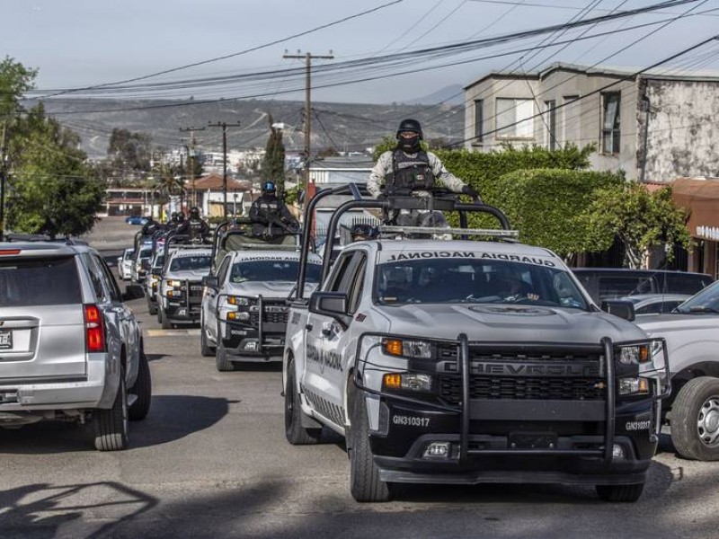 500 elementos Guardia Nacional llegan a Tijuana
