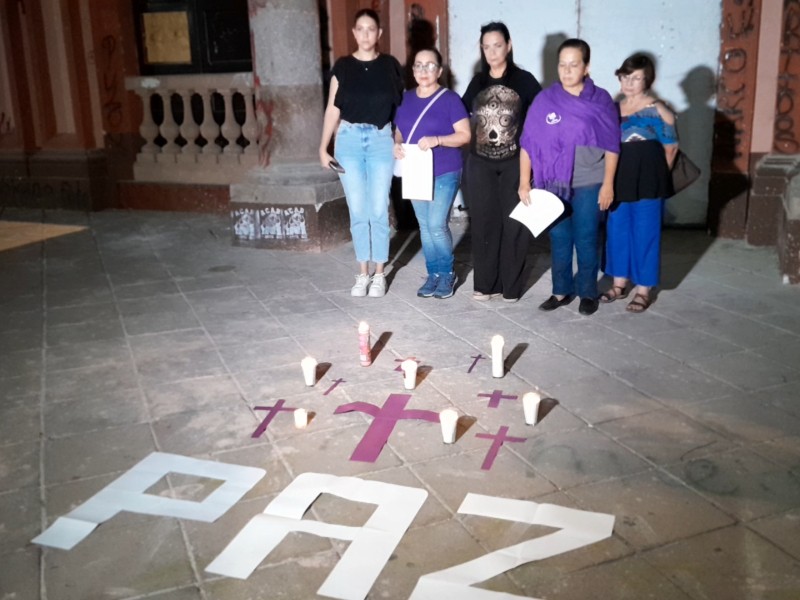 50+1 pide alto a la violencia contra mujeres y paz en Colima