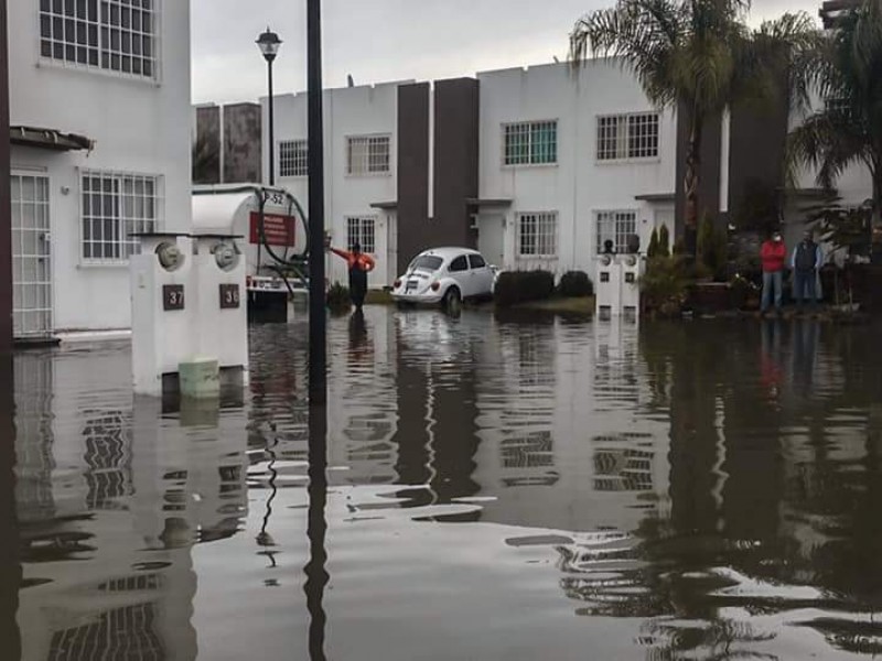 52 casas afectadas en la capital tras fuertes lluvias