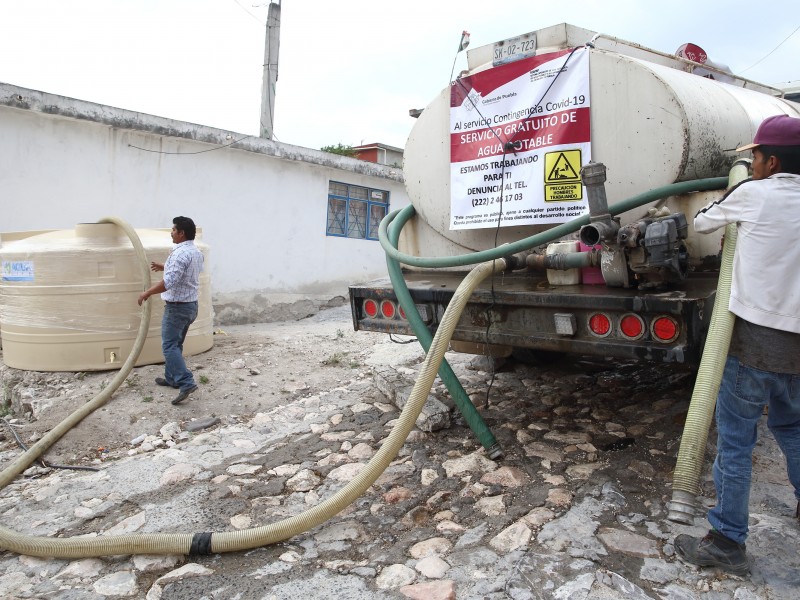 53 hidrantes y 1,102 tinacos para atender escasez de agua