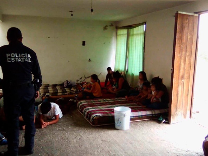 57 migrantes centroamericanos hallados en Tlaxcala