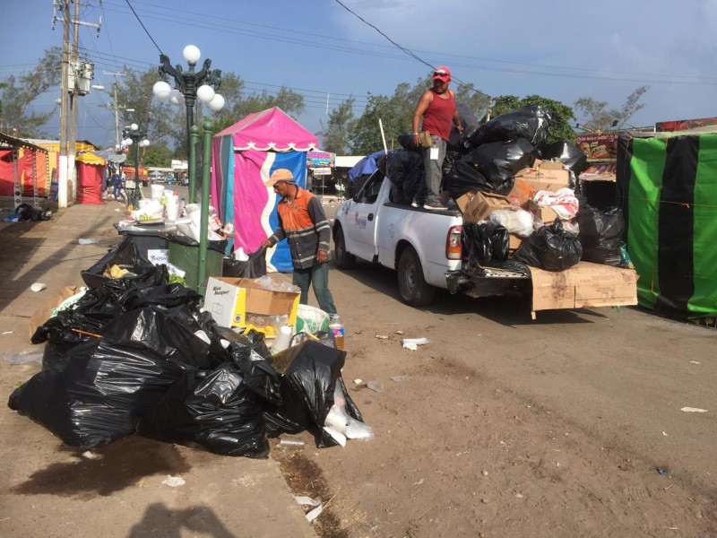 57 Toneladas de Basura Recolectadas Durante Feria