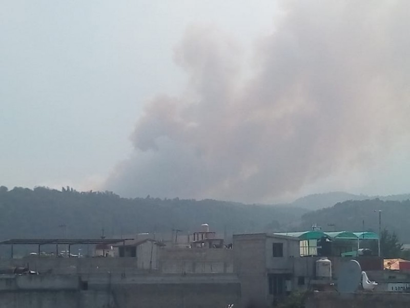 6 incendios forestales activos en Puebla: PC Estatal