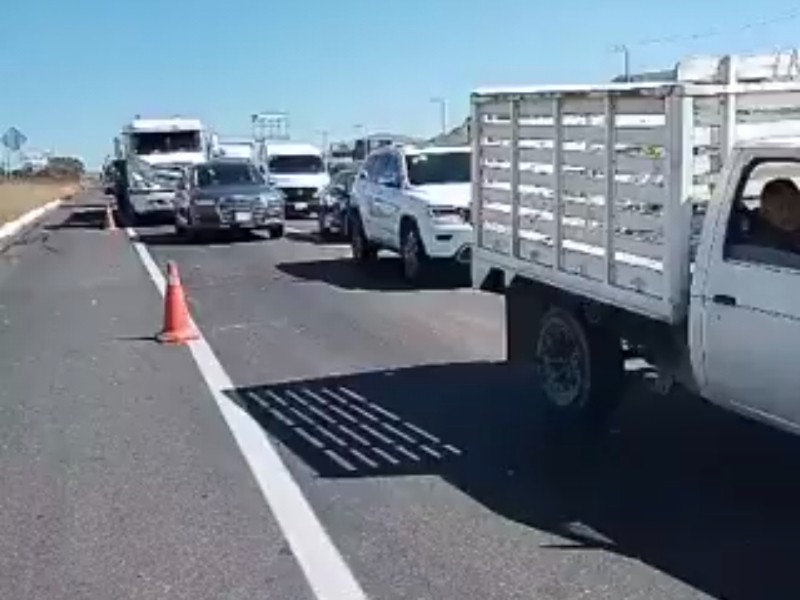 6 lesionados por volcadura en Amozoc