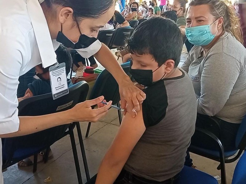 Se terminan vacunas contra el covid para niños en LM