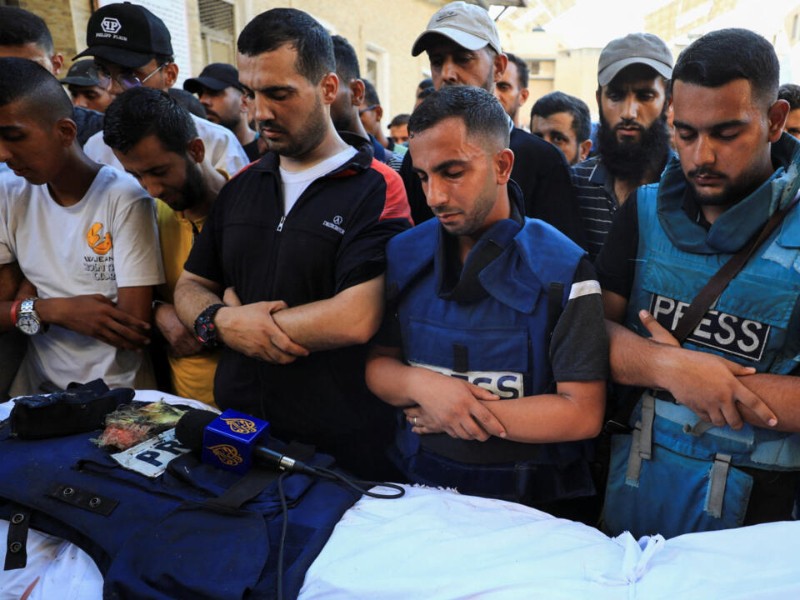 6 periodistas asesinados en ataque de Israel a reporteros de Al Jazeera