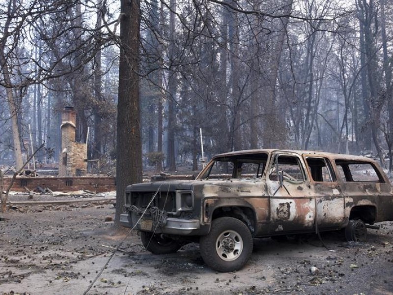 66 muertos tras incendios en California