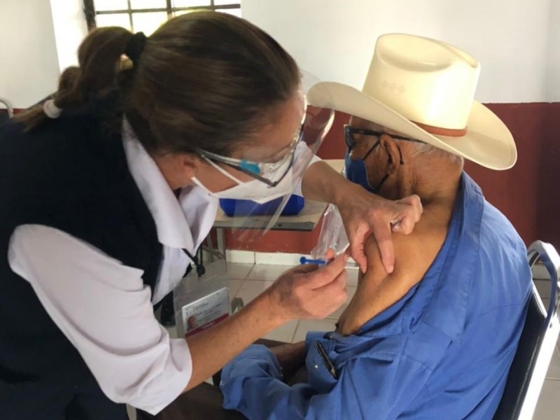 70% de la Región del Mayo completó esquema de vacunación