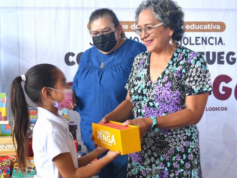 700 niños fueron beneficiados con la campaña Juguemos sin violencia