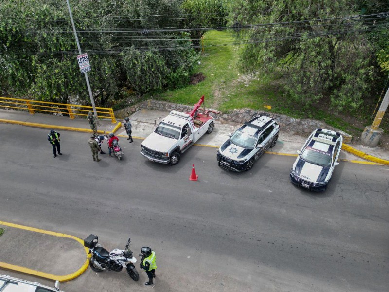 73 personas detenidas durante diversas acciones