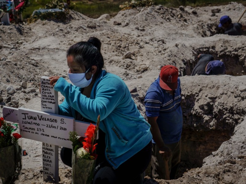 74 mil 949 personas han muerto en México por Covid-19