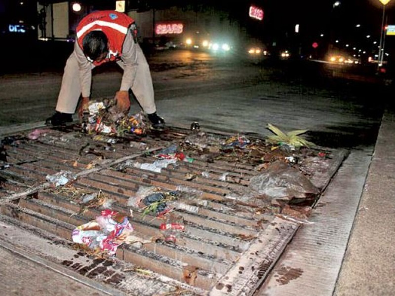 750 toneladas de basura dejaron inundaciones