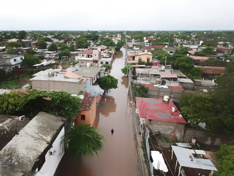 8 mil damnificados y mil viviendas inundadas en Juchitán