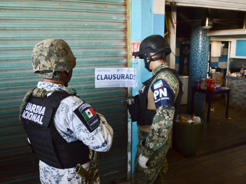 8 negocios clausurados por no respetar medidas sanitarias en Veracruz