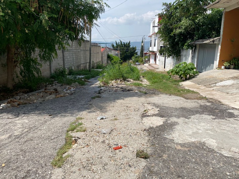 80% de calles en Natalia Venegas, en pésimas condiciones