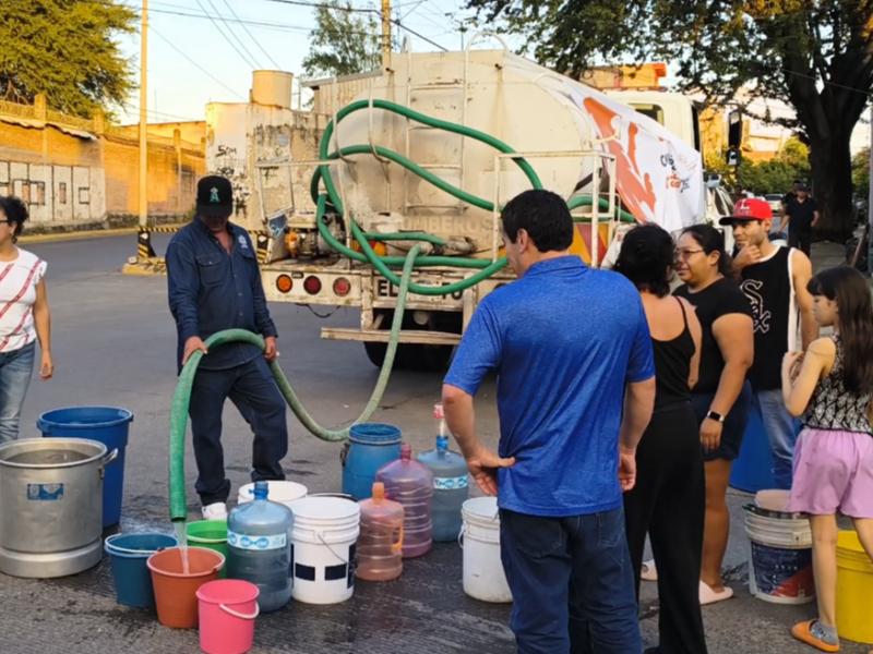 8.5% de las colonias continúa con problemas de suministro de agua