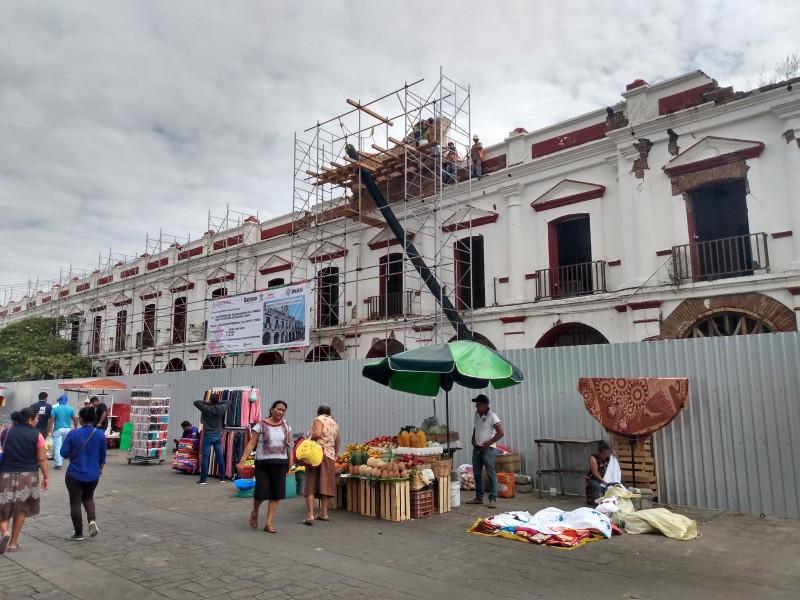 85 MDP costará la reconstrucción del Palacio Municipal de Juchitán
