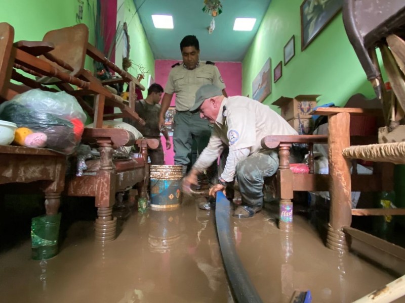 86 casas afectadas por tormenta en Zapotiltic