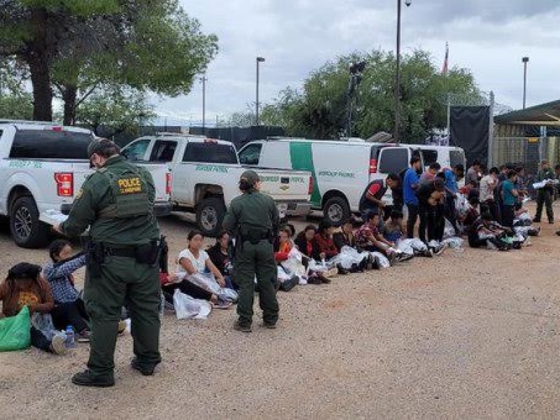 88 migrantes indocumentados detenidos en el Sasabe, 81 son menores