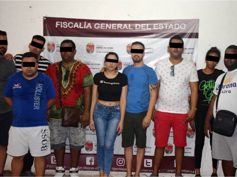 9 detenidos en Tapachula por delitos contra la salud
