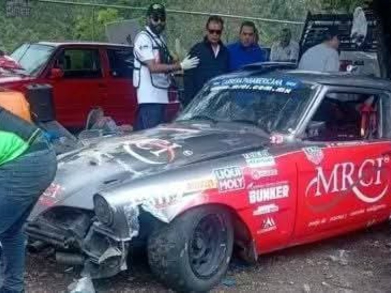 9 lesionados tras accidente en Carrera Panamericana