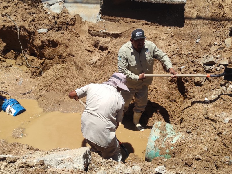 9 pozos paran producción por ruptura de acueducto 2