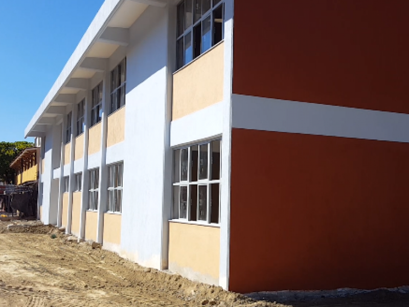 90% de avance reconstrucción de primaria Vicente Guerrero