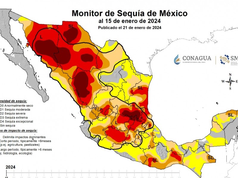91% de los municipios del Edomex presentan sequía