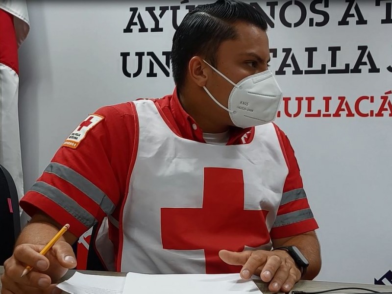 920 atenciones de Cruz Roja en accidentes de Culiacán