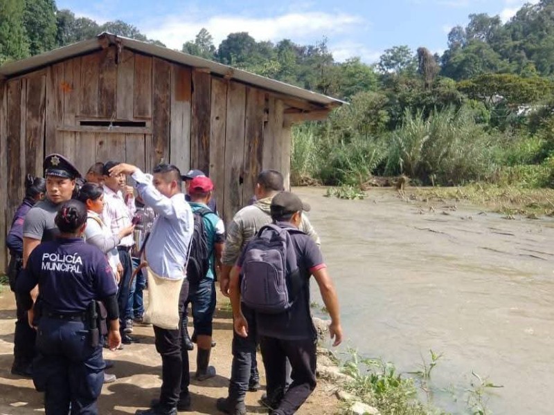 96 viviendas afectadas en Oxchuc por lluvias de los últimos días